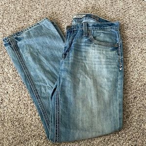 Mens Buckle Jeans